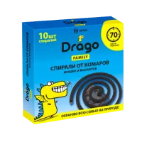 Средство инсектицидное «Спираль от комаров – эффект» Drago (10 спиралей)